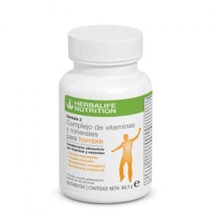Fórmula 2 Complejo de Vitaminas y Minerales para Hombre Herbalife